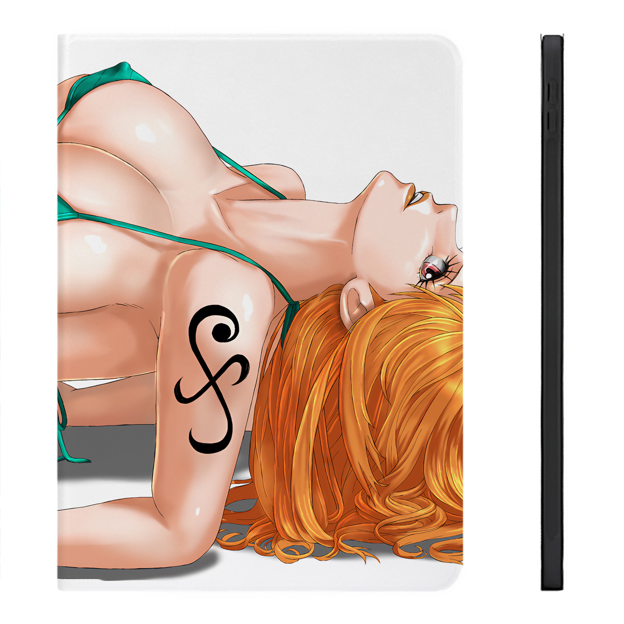 （画像用） ワンピース ONE PIECE IPadケース ペンホルダー付き ブックスタイルデザイン